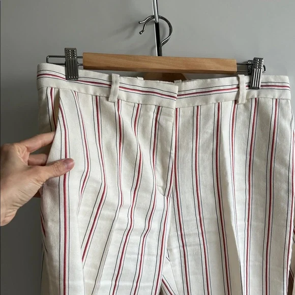 Sandro Striped Cream Blazer & Pants Set, 36 - Picture 3 of 15